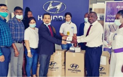 Battling COVID-19: Hyundai Motors assists Korle-Bu Teaching Hospital