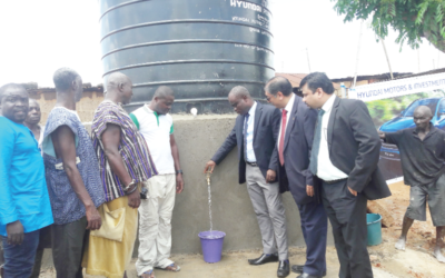 Hyundai Motors Constructs Borehole at Fotobi