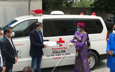 Stallion Group donates Ambulance to COVID 19 fund