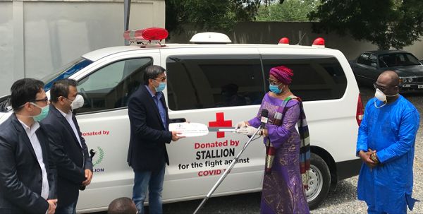 Stallion Group donates Ambulance to COVID 19 fund